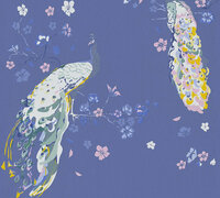 AS Creation House of Turnowsky 38906-3 - 389063 Blauw / Roze Behang