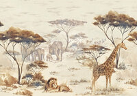 Rasch African Queen 3 - 363661 Bruin Behang