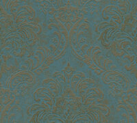 AS Creation Metropolitan Stories 3 - 39112-4 - 391124 Petrol / Goud Behang