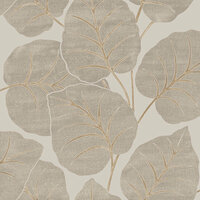 Dutch Wallcoverings Ciara A63501 beige - goud Behang