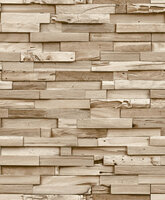 Dutch Wallcoverings Ciara A64002 lichtbruin Behang
