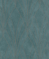 Dutch Wallcoverings Elegance L856-04 groen - goud Behang