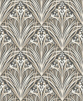 Dutch Wallcoverings Elegance M661-09 zwart - beige Behang