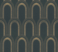 AS Creation AP Arcade - 39176-2 - 391762 Zwart / Beige Behang