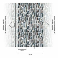 AS Creation The Wall Grijs - 38250-1 / 382501 Behang