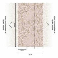 AS Creation The Wall Roze - 38280-1 / 382801 - Roze Behang