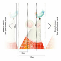 AS Creation The Wall Travel Styles Multicolor - 39187-1 - 391871 - Multicolour / Wit Behang