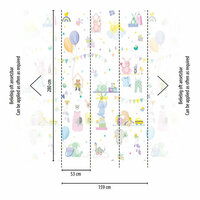 AS Creation The Wall Travel Styles Multicolor - 39188-1 - 391881 - Multicolour / Paars Behang