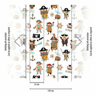 AS Creation The Wall Travel Styles Multicolor - 39191-1 - 391911 - Multicolour / Creme Behang