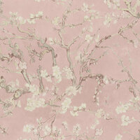 The Art of Van Gogh roze Behang