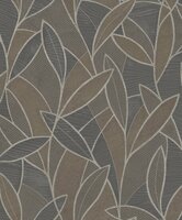 Noordwand Allure AL26234 Grijs - Bruin - Metallic Behang