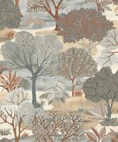 Noordwand Allure AL26251 Groen - Grijs - Blauw - Bruin Behang