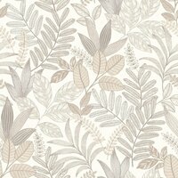 Noordwand Allure AL26290 Grijs - Beige Behang