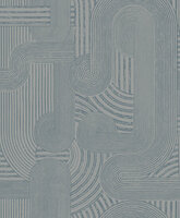 Dutch First Class Khalili 65950 Blauw Behang