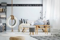 Noordwand Kids Walls Little Adventures Randje 45843 Blauw Behang