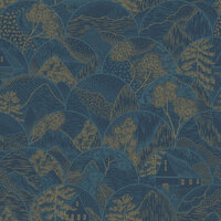 Dutch First Class Alchemy Navy 65880 Behang