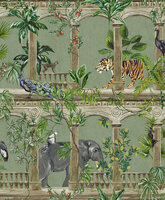 Dutch First Class Casading Gardens Sage 89091353 Behang