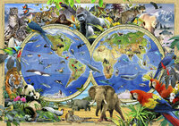 FBK Wereldkaart Fotobehang 12842 Behang