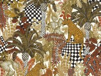 Casamance Aventura 75500100 - Wit / Groen Behang