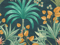 Casamance Aventura 75521222 - Blauw Behang