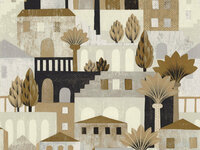 Casamance Aventura 75541732 - Beige / Bruin Behang