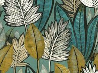 Casamance Aventura A74680264 - Groen Behang