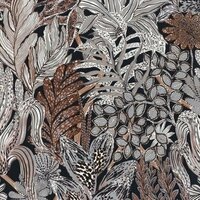Casamance Blossom 74320528 - Blauw Behang
