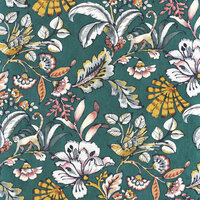Casamance Ceylan 74522858 - Groen Behang