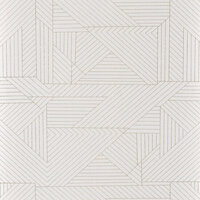 Casamance Delta 74621630 - Wit Behang
