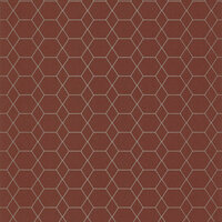 Casamance Delta A72152550 - Oranje Behang
