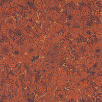 Casamance Ete Indien 75111324 - Roze Behang