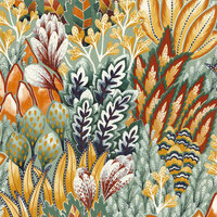 Casamance Karabane 75162652 - Groen Behang