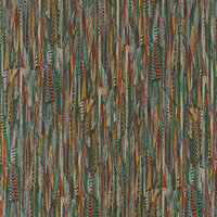Casamance Le Velours 74655166 - Groen Behang