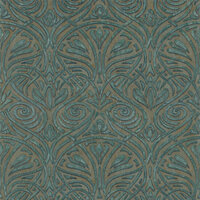 Casamance Mansour 74410324 - Groen Behang