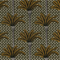 Casamance Mirage 75240610 - Groen Behang