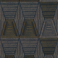 Casamance Mirage 75272140 - Blauw Behang