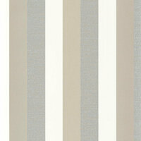 Casamance Misura 74491640 - Groen / Wit Behang