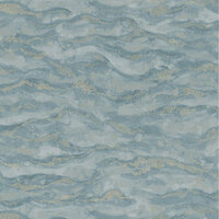 Casamance Nuit D&#039;Orient 75401732 - Blauw Behang