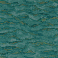 Casamance Nuit D&#039;Orient 75401834 - Groen Behang