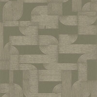 Casamance Square Jasmin 75701528 - Groen / Wit Behang