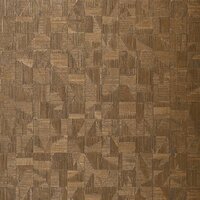 Casamance M&eacute;tal B74400344 - Goud/Bruin Behang