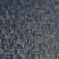 Casamance M&eacute;tal B74400854 - Blauw Behang