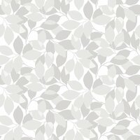 Dutch Wall Decor Blommor &amp; Blad 676-01 Grijs Behang