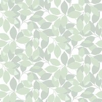 Dutch Wall Decor Blommor &amp; Blad 676-02 Groen Behang