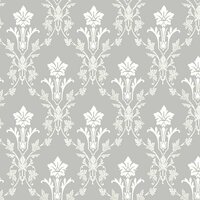 Dutch Wall Decor Blommor &amp; Blad 677-03 Blauw Behang