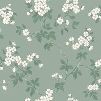 Dutch Wall Decor Blommor &amp; Blad 679-02 Bruin Behang