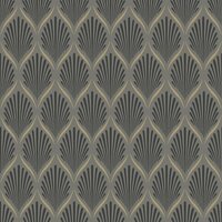 Dutch Wall Decor Blommor &amp; Blad 681-04 Groen Behang