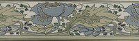 Dutch Wall Decor Swedish Heritage Behangrand 020-05 Blauw Behang