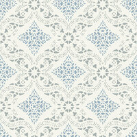 Dutch Wall Decor Swedish Heritage 686-02 Blauw Behang