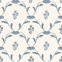 Dutch Wall Decor Swedish Heritage 688-02 Blauw Behang